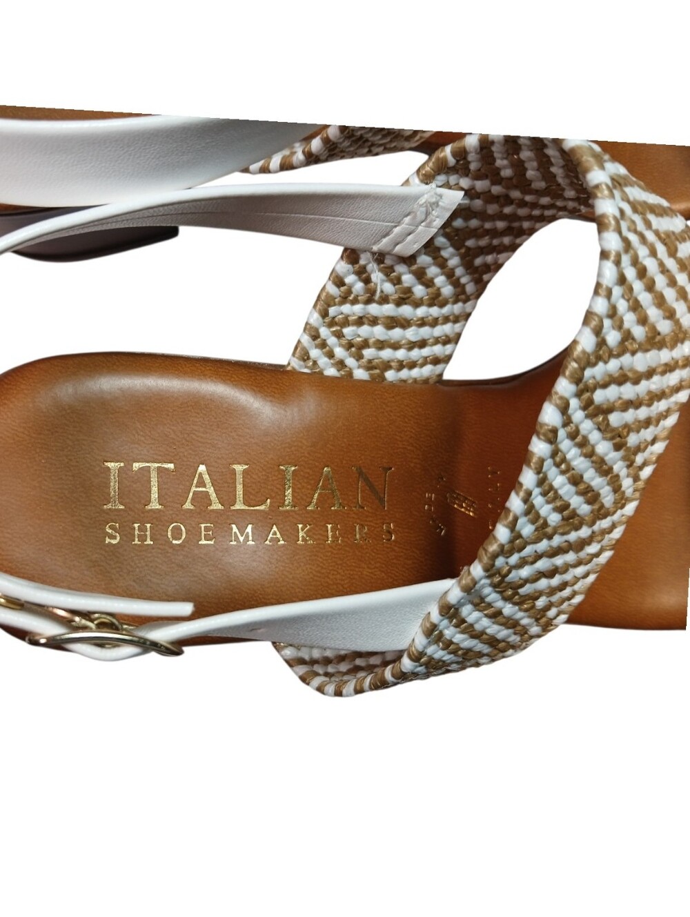 Italian Shoemaker 2" Heel Sandals sz 9.5 - Picture 7 of 9